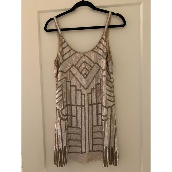 Parker Hayden Beaded Dress - Picture 2 of 5